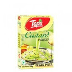 Tops Custard Kesar Pista 100G