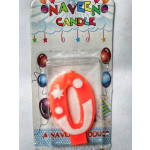 Number Candle - 0