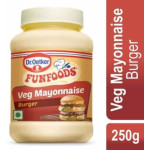 Funfoods Burger Veg Mayo 250G